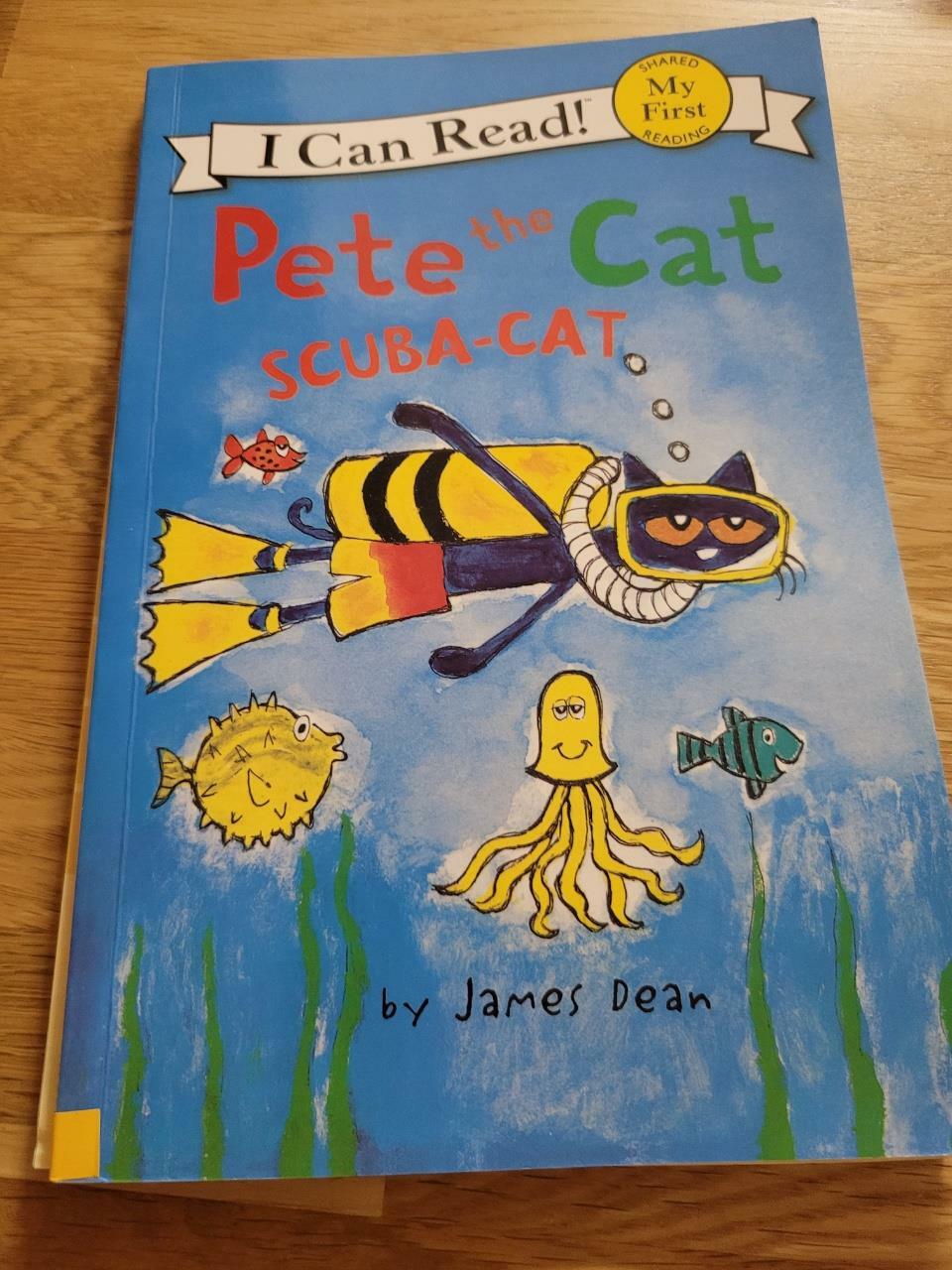 [중고] Pete the Cat: Scuba-Cat (Paperback)