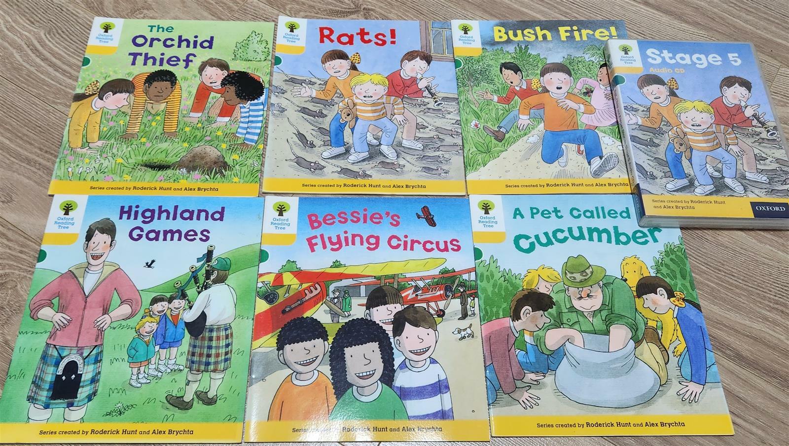 [중고] Oxford Reading Tree / Stage 5 Biff, Chip and Kipper Stories Decode and Develop (6 Books+cd)