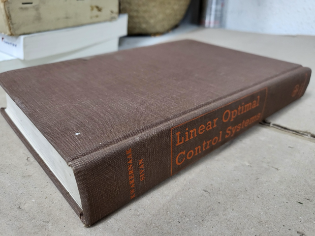 [중고] Linear Optimal Control Systems (Hardcover, 1)
