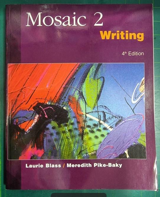 [중고] Mosaic Writing (Paperback, 4 Rev ed)
