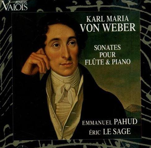 [중고] 엠마누엘 파후드,에릭 르 사쥬 - Emmanuel Pahud,Eric Le Sage - Weber Sonates Pour Flute Et Piano [프랑스발매]