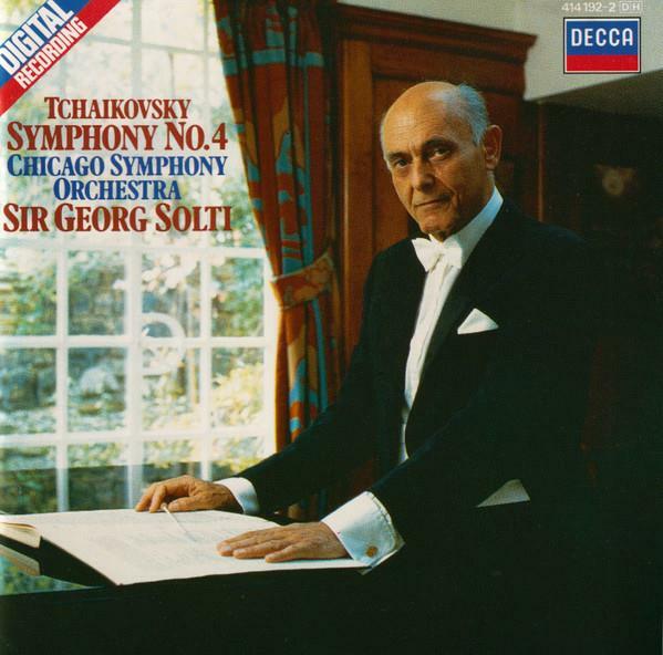 [중고] [수입] Tchaikovsky – Symphony No.4 by Chicago Symphony Orchestra, Sir Georg Solti made in West Germany