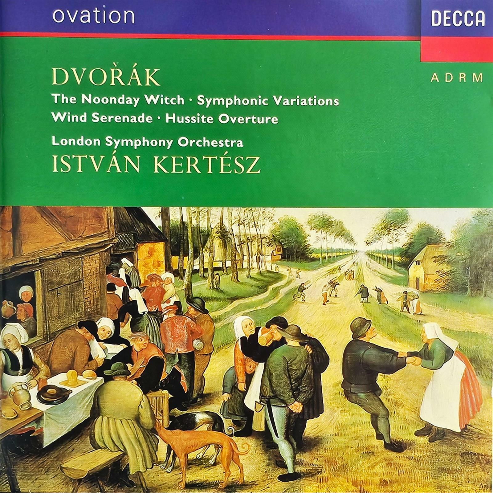 [중고] [수입] Dvorak, Istvan Kertesz - Symphonic Variations, Noonday Witch, Serenade, Hussite Overture