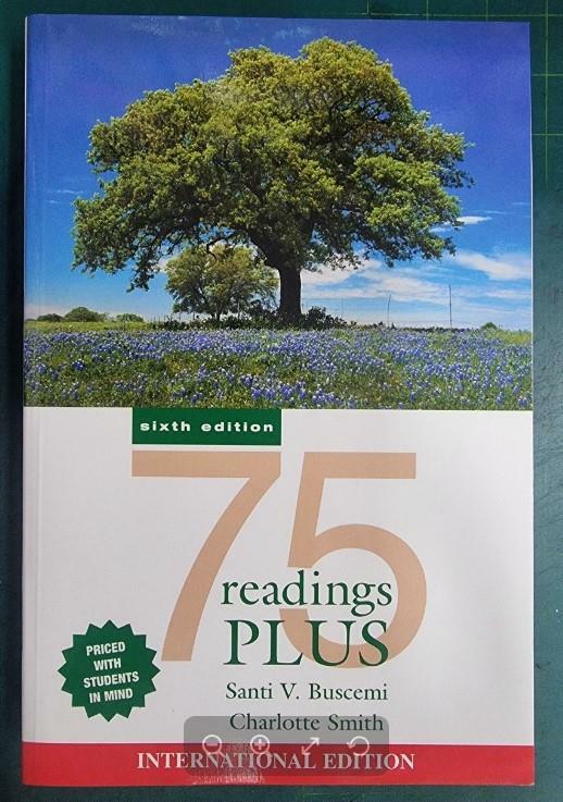 [중고] 75 Readings Plus, 6th / Santi V. Buscemi & Charlotte Smith | McGraw-Hill [영어원서 / 상급] - 실사진과 설명확인요망