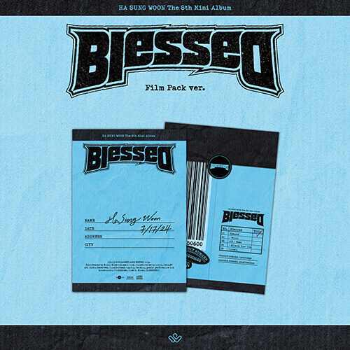 하성운 - 미니 8집 Blessed [Film Pack ver.][Mini CD-R]