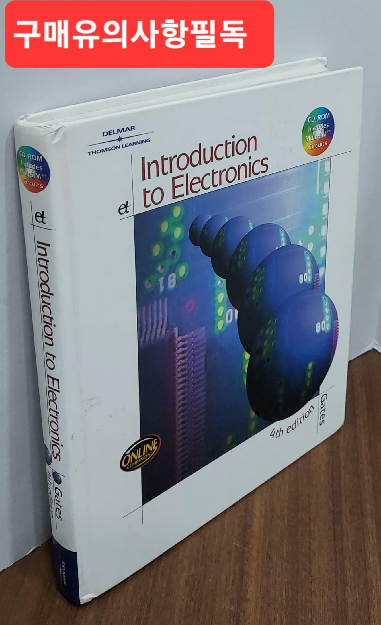 [중고] Introduction to Electronics [With CDROM] (Hardcover, 4th)