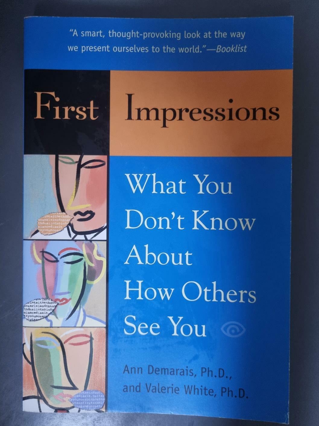 [중고] First Impressions: What You Don‘t Know about How Others See You (Paperback)