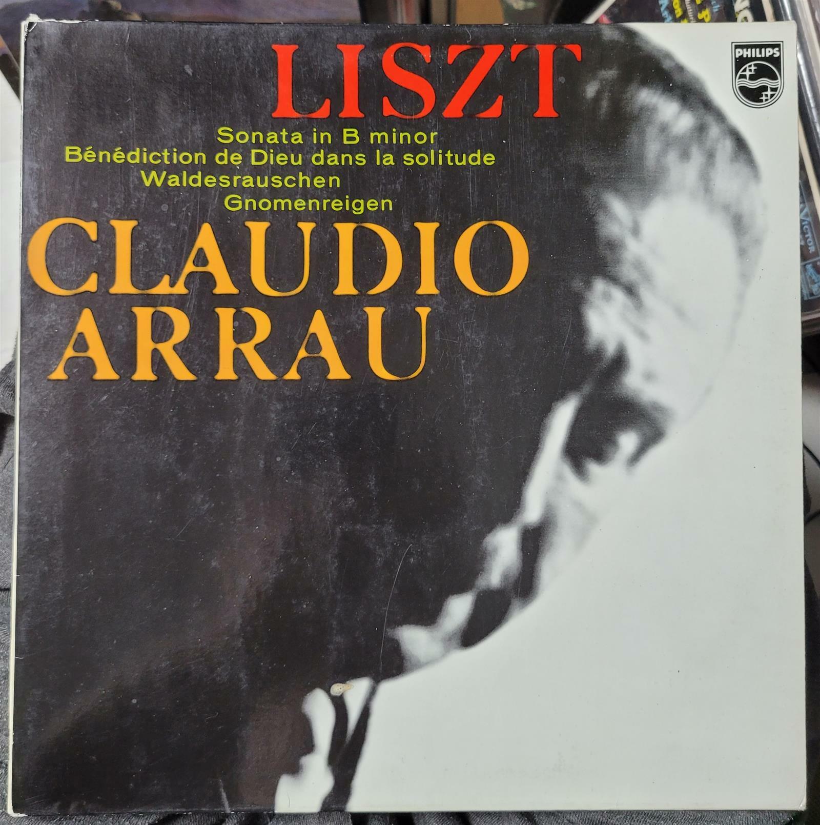 [중고] [수입][LP] Claudio Arrau - 리스트: B단조 소나타 등 (영국)