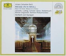 [중고] Johann Sebastian Bach – Messe In H-Moll /Janowitz, Ludwig, Karajan, etc, 2CDs