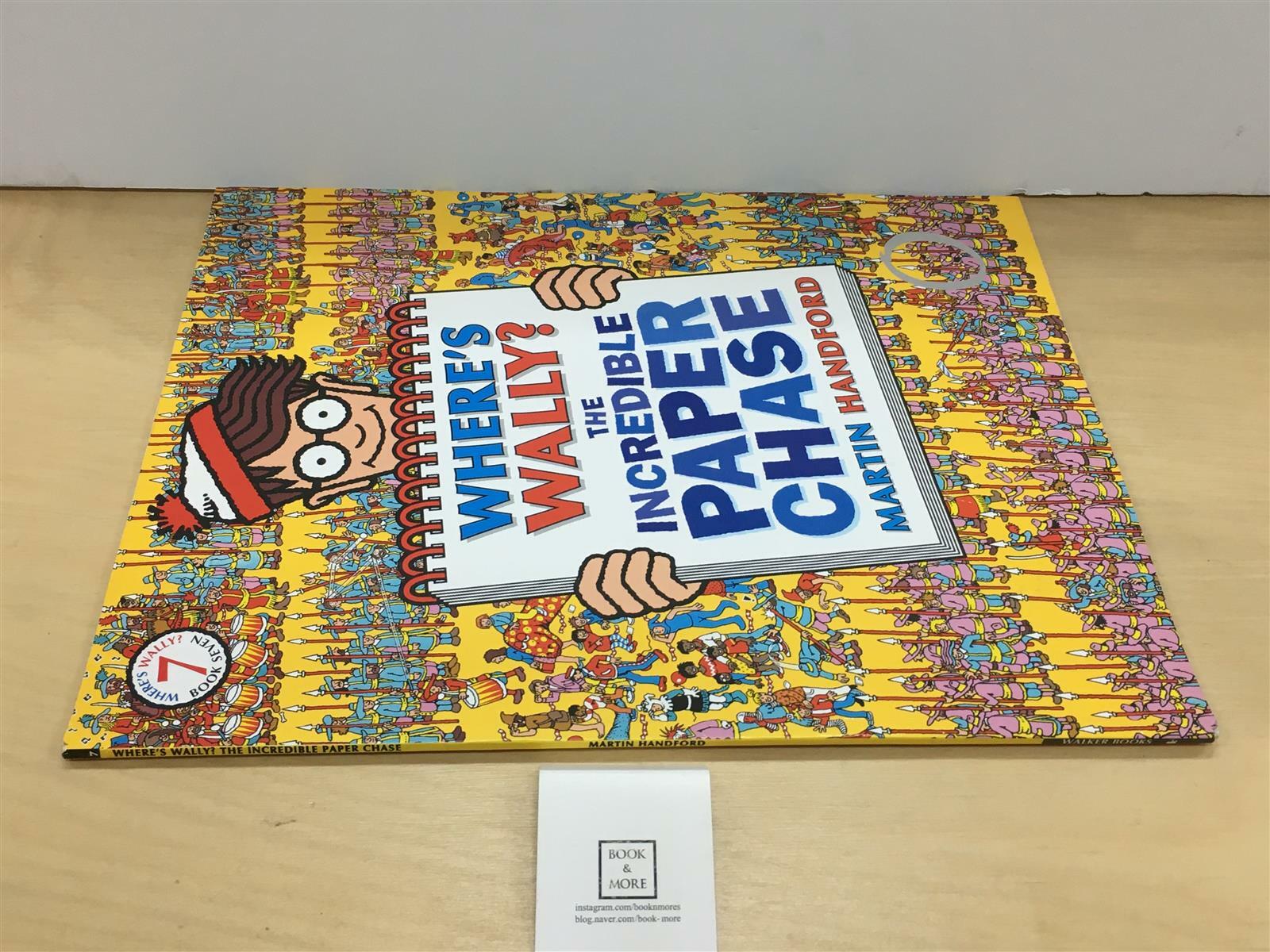 [중고] Where‘s Wally? The Incredible Paper Chase (Paperback)