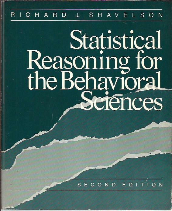 [중고] Statistical Reasoning for the Behavioral Sciences (일반, 2판)