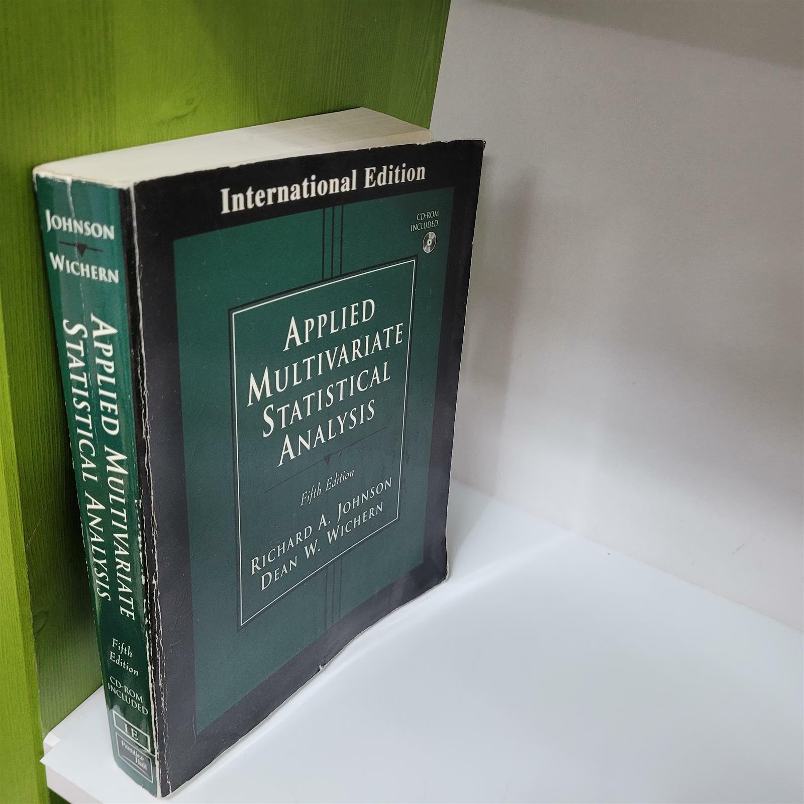 [중고] Applied Multivariate Statistical Analysis (5th Edition) (Hardcover, 5th)