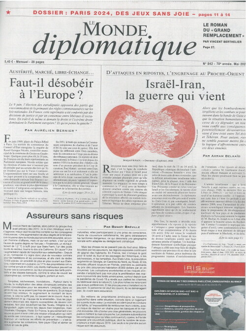 Le Monde Diplomatique (월간) : 2024년 05월