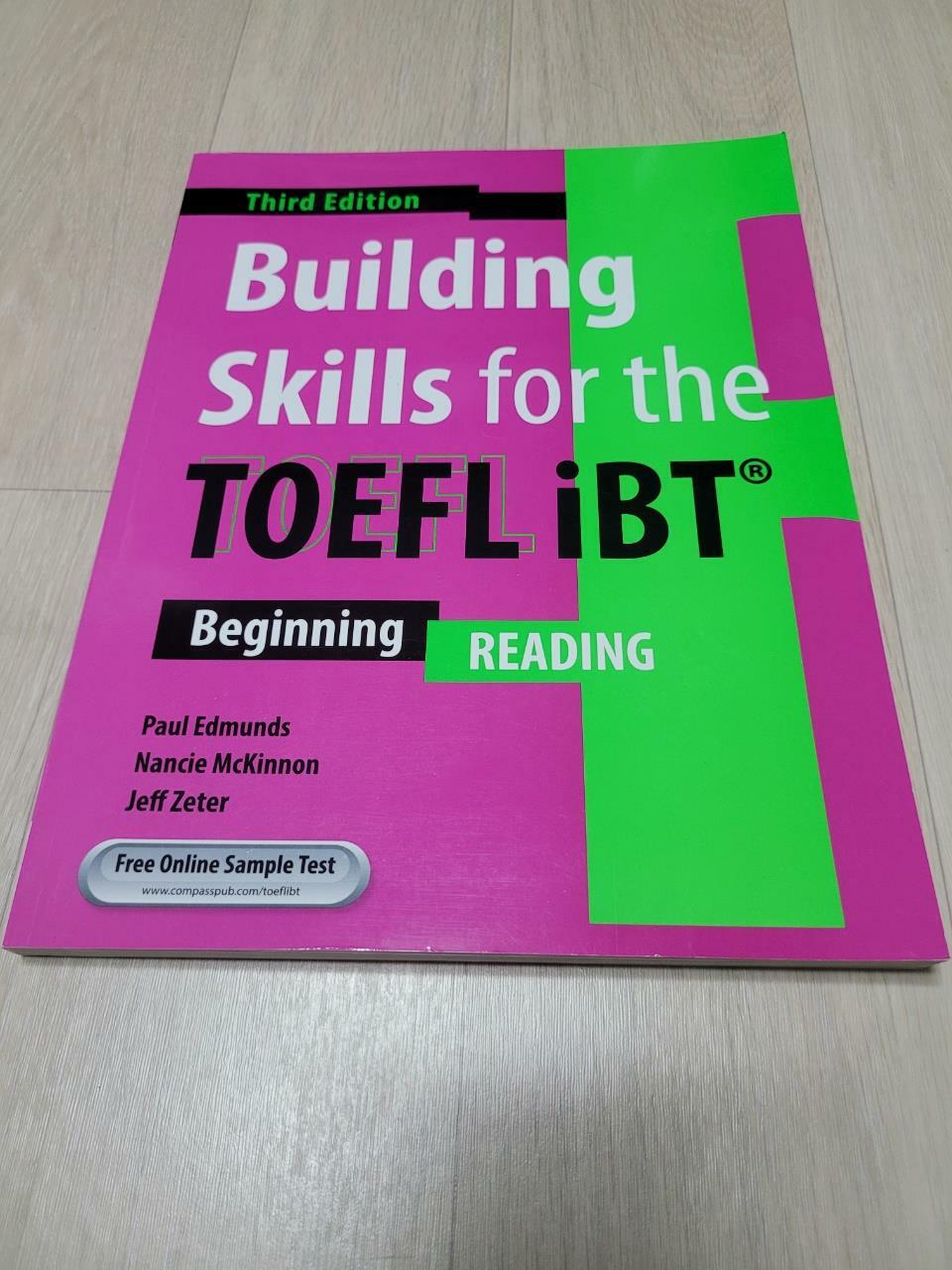 [중고] Building Skills for the TOEFL iBT 3rd Ed. - Reading (Paperback)