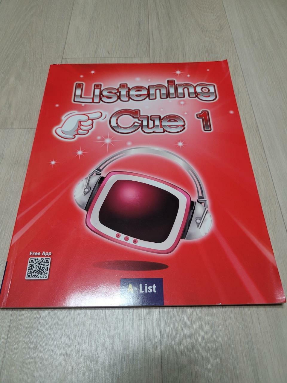 [중고] Listening Cue 1 : Student Book (Workbook + App)