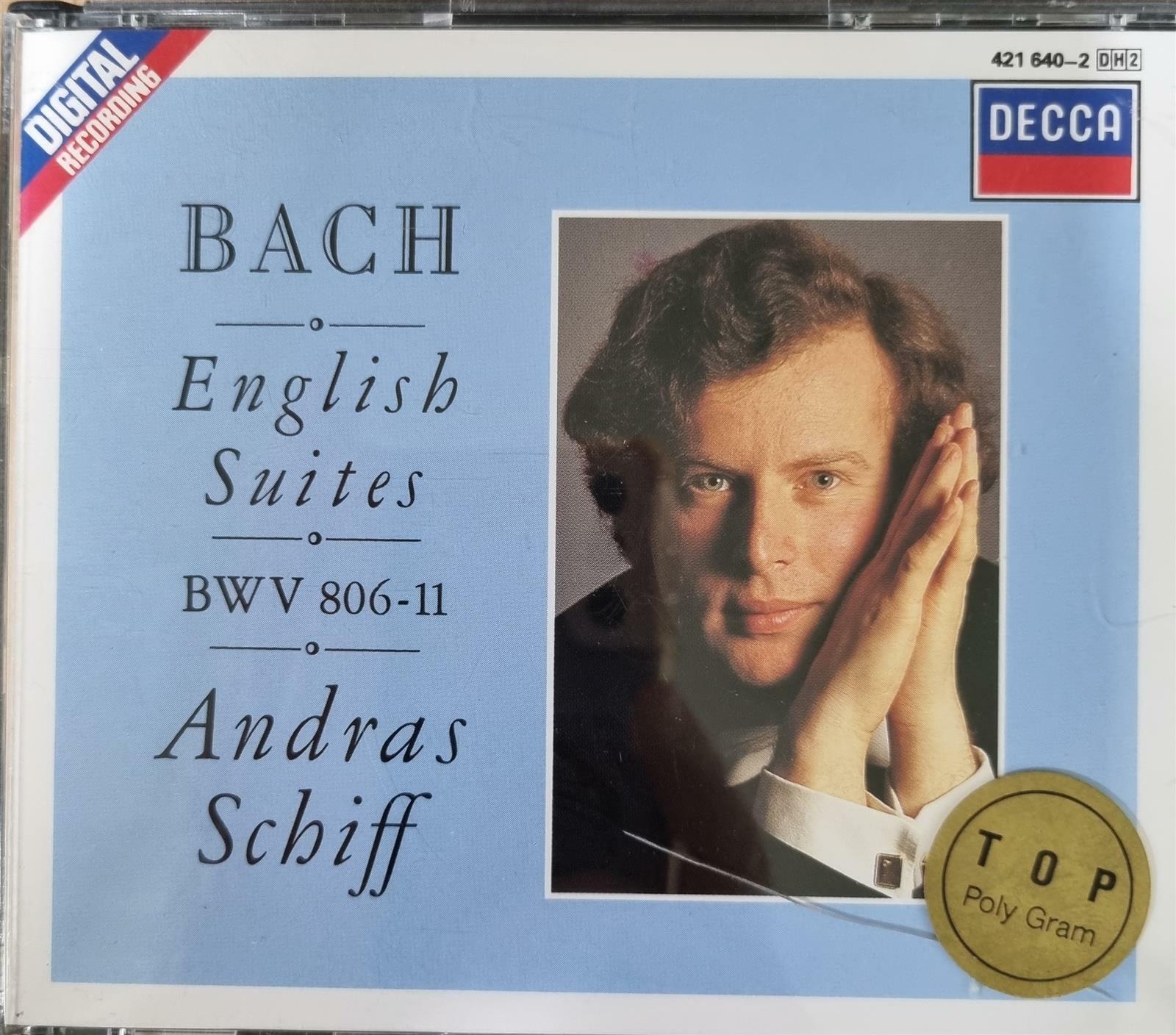 [중고] [2CD] 바하, 영국 모음곡 Bach - English Suites
