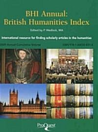 Bhi Annual: British Humanities Index (Hardcover)