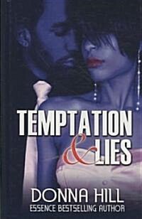 Temptation and Lies (Hardcover, Large Print)