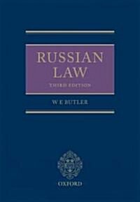 Russian Law (Hardcover, 3 Revised edition)