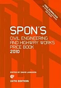 Spons Civil Engineering and Highway Works Price Book (Hardcover, 24 Rev ed)