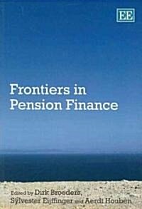 Frontiers in Pension Finance (Paperback)