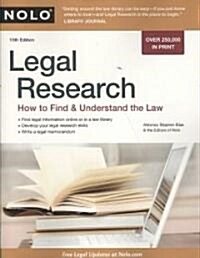 Legal Research (Paperback, 15th)
