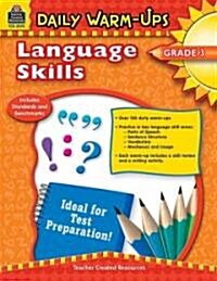 Daily Warm-Ups: Language Skills Grade 3 (Paperback)