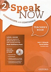 Speak Now 2 : Teachers Book (Paperback + Testing Program CD-ROM)