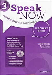 Speak Now 3 : Teachers Book (Paperback + Testing Program CD-ROM)