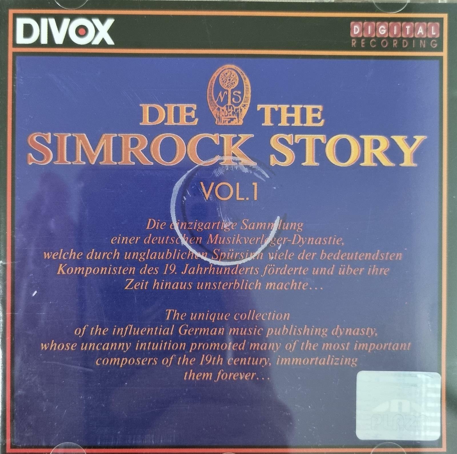 [중고] [CD 수입] Uriel Tsachor – The Simrock Dynasty Vol.1