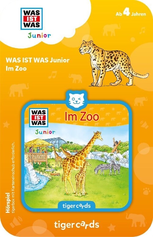 tigercard - WAS IST WAS Junior - Zoo (General Merchandise)