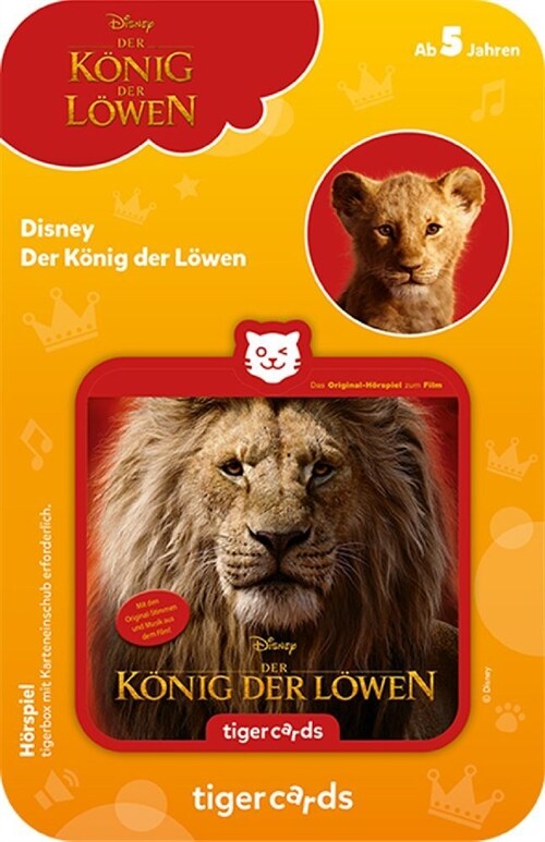 tigercard - Disney - Konig der Lowen (General Merchandise)