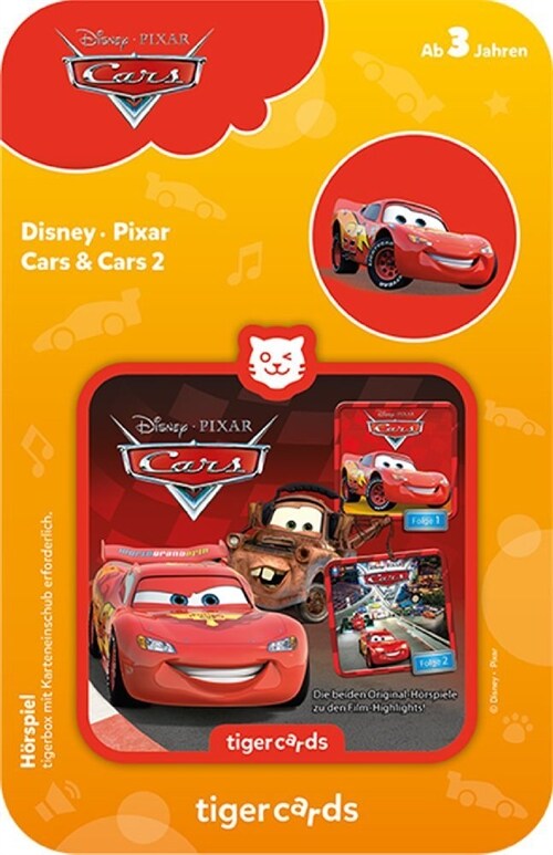 tigercard - Disney - Cars 1 / Cars 2 (General Merchandise)