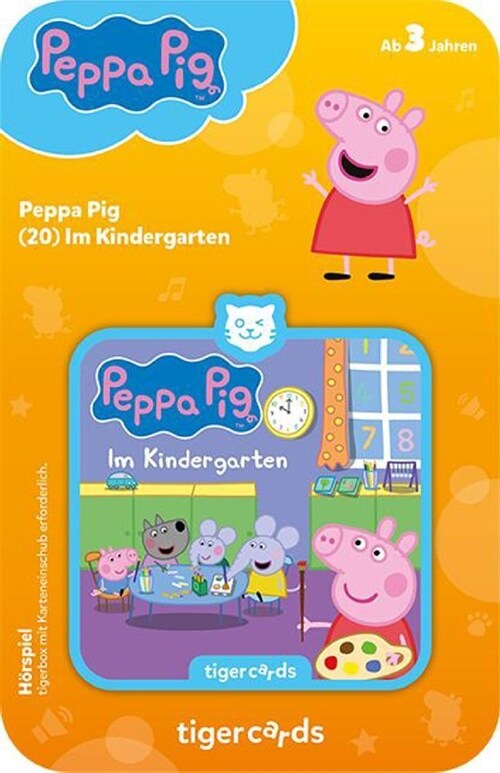 tigercard - Peppa Pig - 20 - Im Kindergarten (General Merchandise)