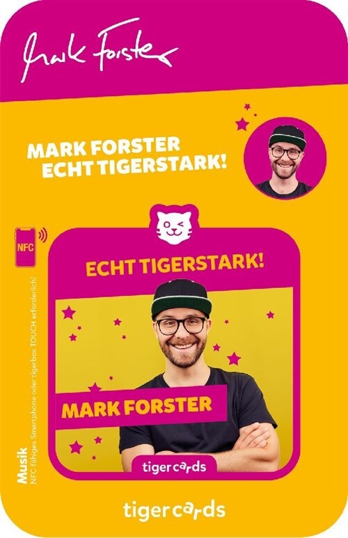 tigercard - Mark Forster - Echt Tigerstark! (General Merchandise)