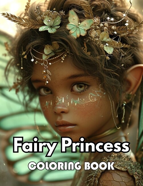 Fairy Princess Coloring Book: 100+ New Designs for All Ages Great Gifts for Kids Boys Girls Ages 4-8 8-12 All Fans (Paperback)