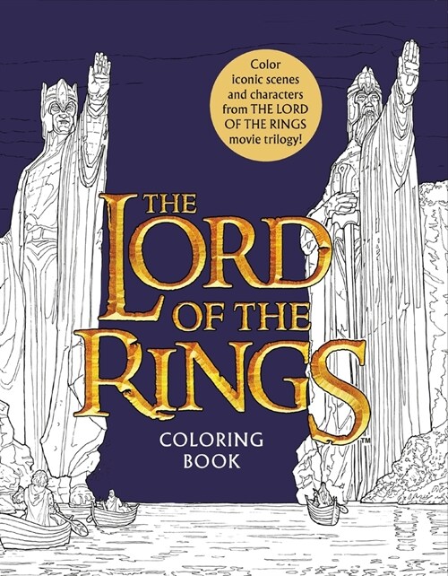 The Lord of the Rings Movie Trilogy Coloring Book: Coloring Book (Paperback)