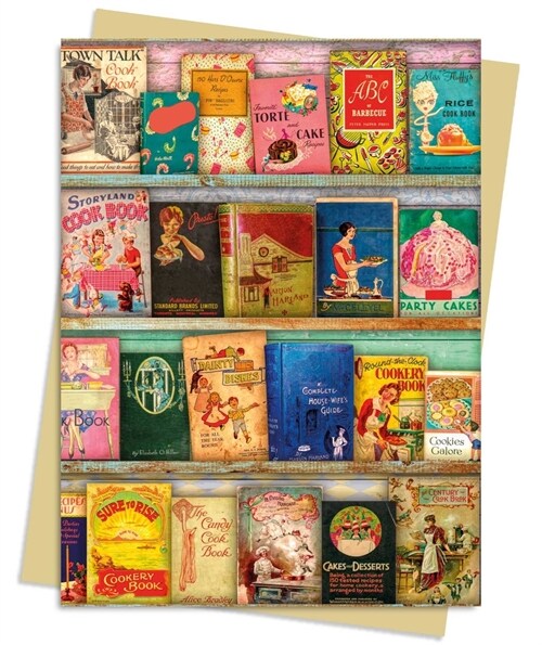 Aimee Stewart: Vintage Cook Book Library Greeting Card Pack : Pack of 6 (Cards, Pack of 6)