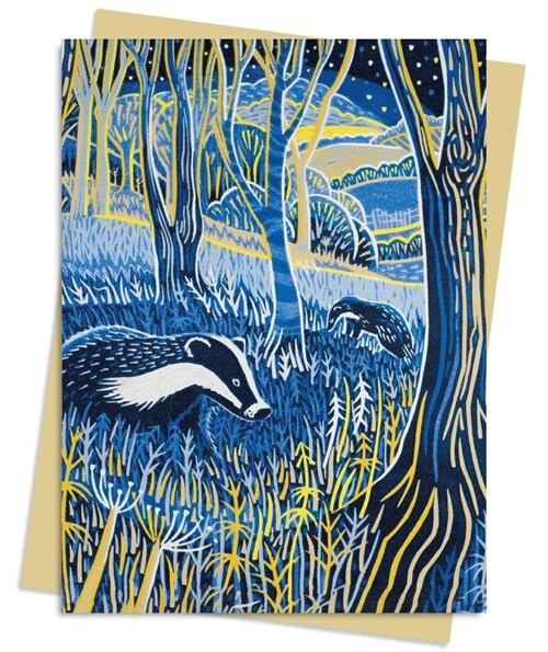 Annie Soudain: Foraging by Moonlight Greeting Card Pack : Pack of 6 (Cards, Pack of 6)