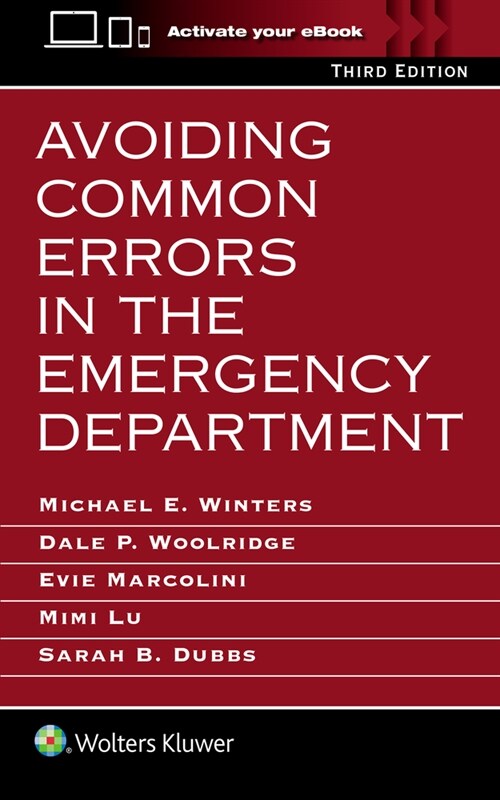 Avoiding Common Errors in the Emergency Department (Paperback, 3)