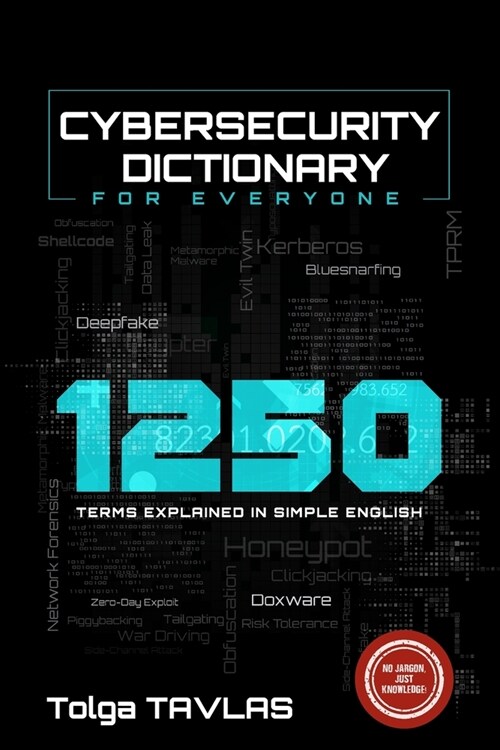 CYBERSECURITY DICTIONARY for Everyone: 1250 Terms Explained in Simple English (Paperback)