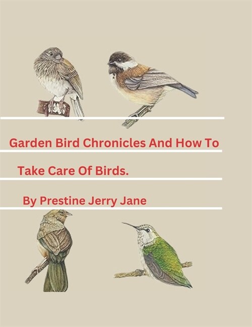 The Garden Bird Chronicles And How To Take Care Of Birds. (Paperback)