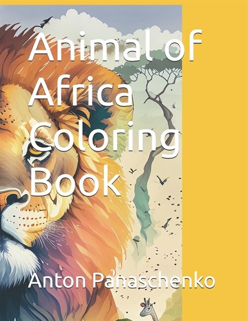 Animal of Africa Coloring Book (Paperback)