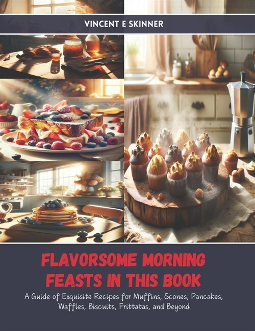 Flavorsome Morning Feasts in this Book: A Guide of Exquisite Recipes for Muffins, Scones, Pancakes, Waffles, Biscuits, Frittatas, and Beyond (Paperback)