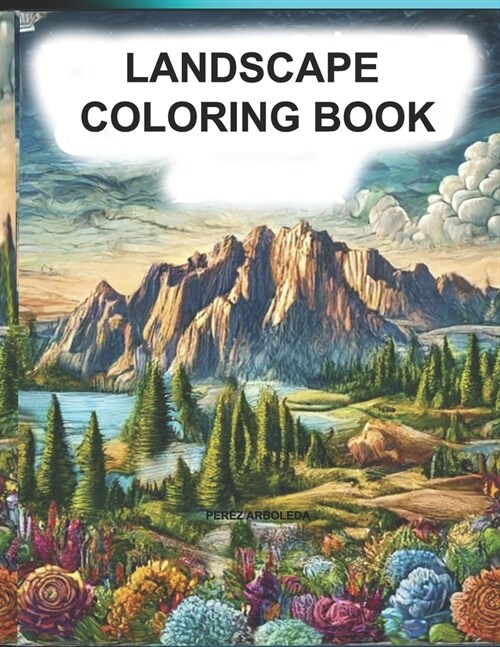 Landscape Coloring Book (Paperback)