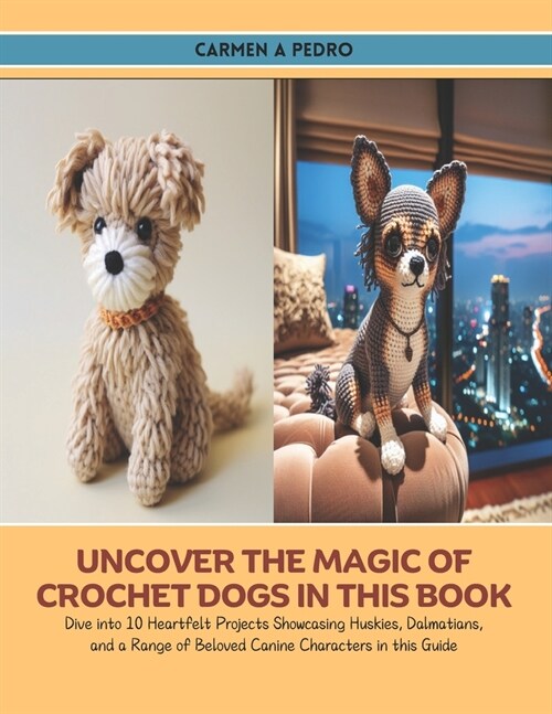 Uncover the Magic of Crochet Dogs in this Book: Dive into 10 Heartfelt Projects Showcasing Huskies, Dalmatians, and a Range of Beloved Canine Characte (Paperback)