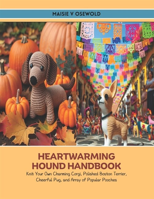 Heartwarming Hound Handbook: Knit Your Own Charming Corgi, Polished Boston Terrier, Cheerful Pug, and Array of Popular Pooches (Paperback)