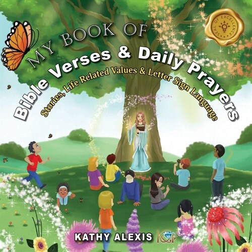 My Book of Bible Verses & Daily Prayers: Stories, Life Related Values & Letter Sign Language (Paperback)