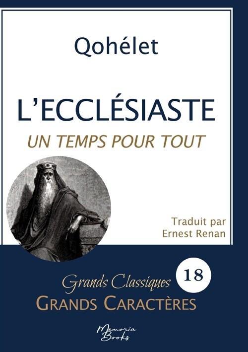 LEccl?iaste en grands caract?es: Police Arial 18 facile ?lire (Paperback)