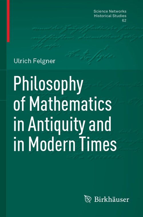 Philosophy of Mathematics in Antiquity and in Modern Times (Paperback, 2023)